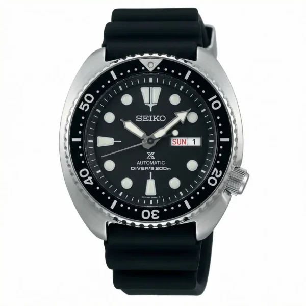 seiko-prospex-turtle-face Montre de plongée automatique Seiko Prospex Turtle SRPE93 certifiée ISO 6425
