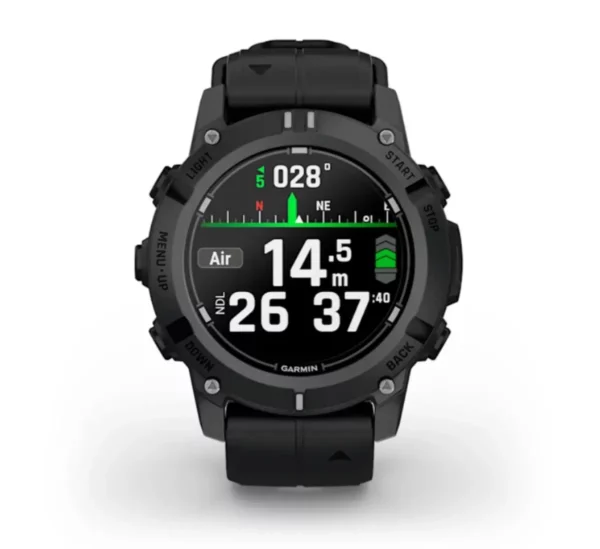 Montre de plongée connectée Garmin Descent G2 avec écran AMOLED et ordinateur de plongée intégré