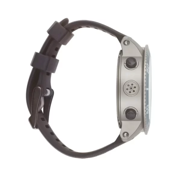 scubapro-galileo-3-ordinateur-plongee-vue-profil-boutons Profil de l’ordinateur de plongée Scubapro Galileo 3 montrant le boîtier et les boutons